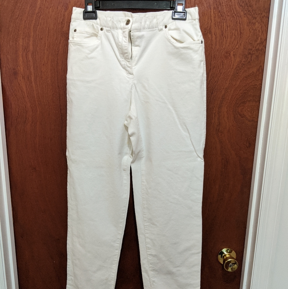 ladies white jeans
